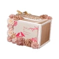 thumbnail image 1 of Caja de madera para tarjetas de regalo, resistente, de gran tamaño, hermosa caja reutilizable para tarjetas de boda, para , cumpleaños, Oro BLESIY Estuche para tarjetas de boda, 1 of 6