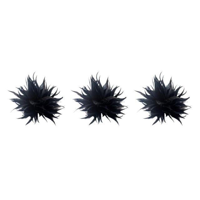 Minnieouse Women Ladies Feather Brooch Decor for Wedding Halloween Type1