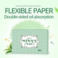 thumbnail image 2 of 100Pcs/Bag Facial Tissue Paper Blue Film Oil Absorbing Control Face Blotting Cleaning Papers, 2 of 6
