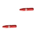 thumbnail image 1 of ZheElen Embout de Câble de Vélo Embouts de Vélo Serre-Ferrules Frein Rouge 18.4x3.7mm 2ensemble, 1 of 6