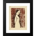 thumbnail image 2 of Karl Wiener 11x14 Black Modern Framed Museum Art Print Titled - Without Title (Female Figure) II (Around 1930), 2 of 5