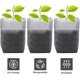 thumbnail image 4 of 100PCS Seedling Nursery Bags, 7.8x13.7 inches NonWoven Biodegradable Fabric Plant Grow Bags, 4 of 4