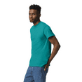 thumbnail image 4 of JERZEES Short Sleeve T-Shirt Jade Crewneck Shirts for Men, 50/50 Cotton/polyester Single Tee, Size M, 4 of 5