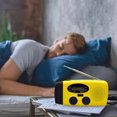 thumbnail image 3 of Klonfd Solar Radio Am/FM Radio Emergency Solar With Crank Mobile Power 2000MAH LED Flashlights Am/FM/NOAA Weather Alert Charging Methods Weather, 3 of 4