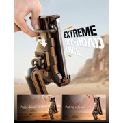 ToughTested Talon Boom 2.0 Cup Holder Phone & Tablet Mount with Heavy-Duty Expandable Cup Base, Telescoping Boom (7.5”–10.8”), 360° Rotation, Quick-Release One-Hand Lock, Fits Phones & Tablets 12.1