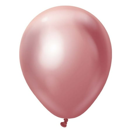 5 inch Kalisan Mirror Pink Latex Balloons (100 Pack) - Party Supplies Decorations
