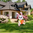 thumbnail image 6 of 4.9FT Inflatable Easter Bunny Blow up Decorations, Easter Inflatables Rabbit with Build-in LED Lights for Easter Party Yard Garden Lawn Indoor Outdoor Decor, 6 of 7