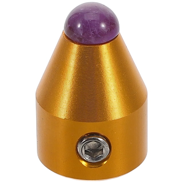 Pieds de Fourche Réglables en Alliage d'Aluminium Doré pour Méditation Remplacement Base Universelle Accessoires 1 Ensemble