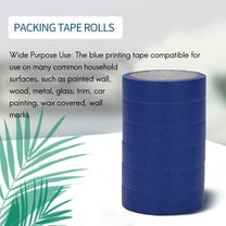 Blue Painters Tape Masking Tape 1 Inch, (6 Pack,22Yard Per Roll)