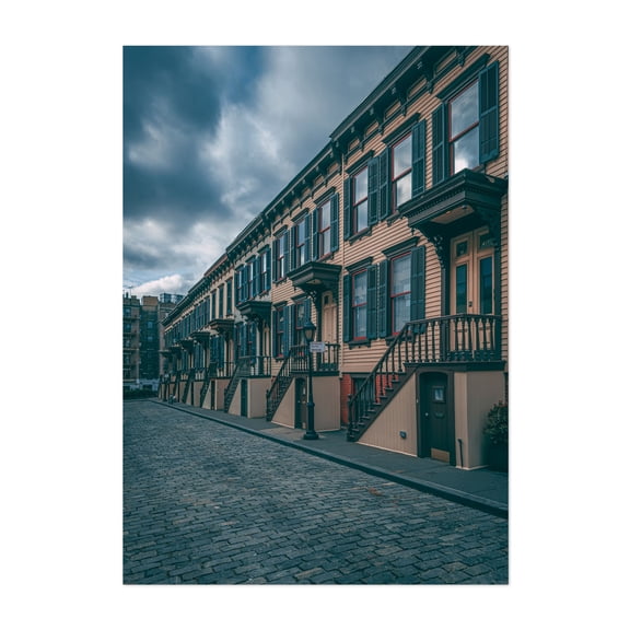 Sylvan Terrace, Washington Heights - Manhattan New York Photography Unframed Wall Art Print 5 x 7 inches