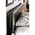 thumbnail image 2 of Furniture of America Mellie Faux Leather Bed, Eastern King, Espresso, 2 of 7