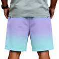 thumbnail image 4 of BRANROY Mens Athletic Shorts for Summer - Solid Color Drawstring Elastic Waist Loose Fit Gym Shorts, Running Shorts for Men and Mens Gym Shorts for Workout,Beige,L, 4 of 4