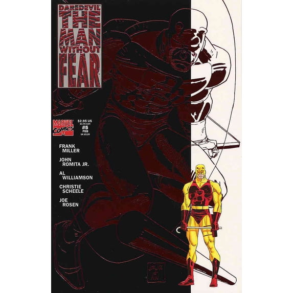 Daredevil The Man without Fear #5 VF ; Marvel Comic Book