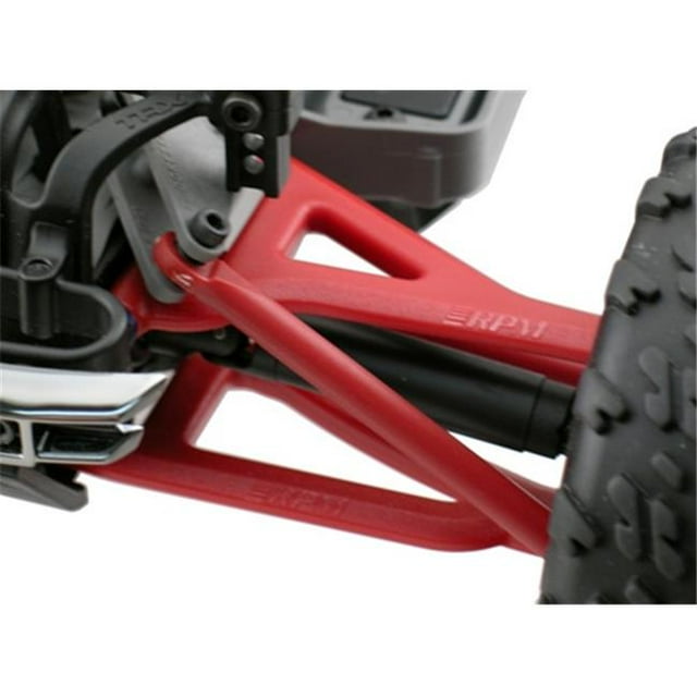 Bras avant Supérieur et Inférieur pour Traxxas.06e E-Revo - Rouge
