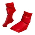 thumbnail image 2 of Protector de pie para boxeo, equipo para pies de Taekwondo para hombres, mujeres y niños, almohadillas para tobillo, Protector de pies para bolsa de Rojo, 2 of 8