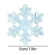 thumbnail image 3 of Adornos navideños, regalos navideños, adornos de copos de nieve acrílicos de invierno, copos de nieve translúcidos azules, cuentas de cristal para Navidad, ideales para colgantes de árboles de Navidad, 3 of 6