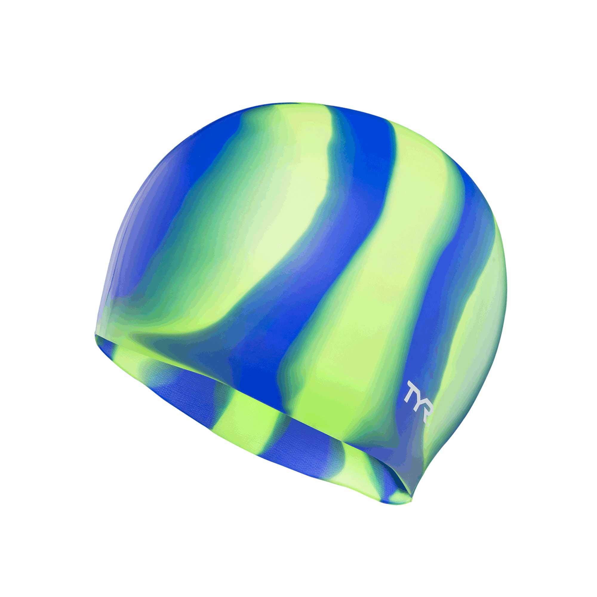 100% Silicone New Swimming Cap For Teenagers & Adults Multicolour 