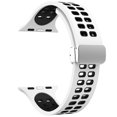 thumbnail image 1 of Correa para Apple Watch Band 42/44/45/49mm Hebilla magnética Pulsera de silicona Iwatch Series 7 3 6, 1 of 4