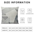 thumbnail image 5 of BANET Throw Pillow Covers Pattern Short Plush Pillowcase Home Decor Cushion Case for Couch Sofa Bed Super Soft &amp; Comfortable 12x12in, 5 of 5