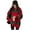 Red, variant on Grunge Striped Sweater Y2K Hip Hop Knit Pullover Fairycore Gothic Streetwear Punk Vintage Oversized Clothes