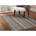 thumbnail image 2 of Garland Rug Carnival Stripe 7 Ft. 6 In. x 9 Ft. 6 In. Random Multi Color Area Rug, 2 of 3