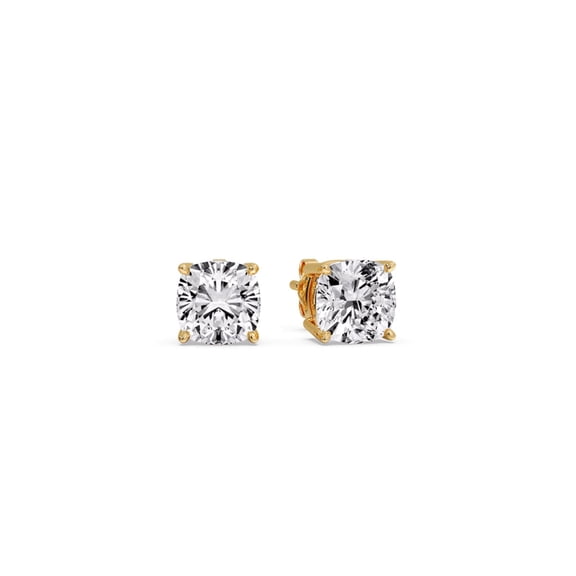 1 Carat Lab Grown Diamond Solitaire Earrings for Women IGI Certified 14K Gold Push Back Stud Earrings