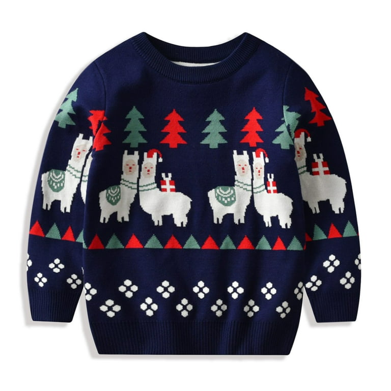 Alpaca christmas deals sweater