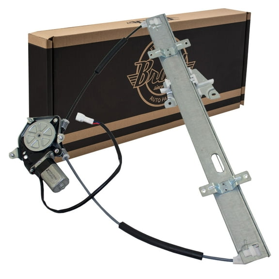 Brock Window Regulator w/ Motor for 1999-2004 Tracker 2 Pin Connector Front Left 30021420