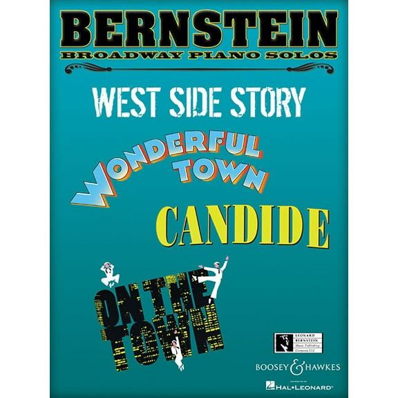 Bernstein Broadway Piano Solos: Intermediate Level Piano Solos, (Paperback)
