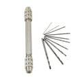 thumbnail image 4 of IDEANATEGRATE 1Pcs Double Heads Hand Drill Tool Mini Steel for and DIY Enthusiasts, 4 of 8