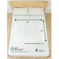 1 Pack Waterproof Washable Incontinence Bed Pads, 44 x 52 Inch Reusable Bed Wetting Underpad