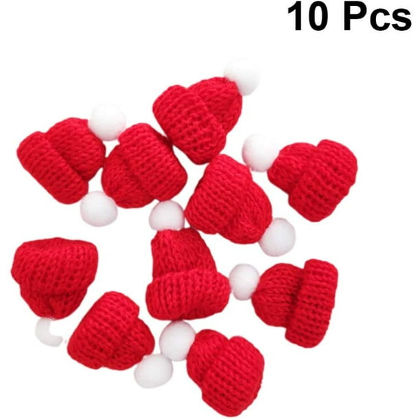 Mini santa claus hats deals