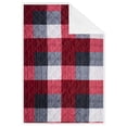 thumbnail image 2 of Safdie & Co. Premium Ultra Soft Oversized Quilted Throw Blanket Winter Plaid, 2 of 2