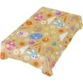 thumbnail image 7 of Coolnut Easter Bunny Egg Chick Rectangle Tablecloth, Spill-Proof Polyester Table Cloth, Table Cover for Kitchen Dining Picnic Holiday Party Decoration, 60"x60", 7 of 7