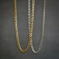thumbnail image 2 of Ice City Miami Cuban Link Chain for Men, 8mm, 2 of 6