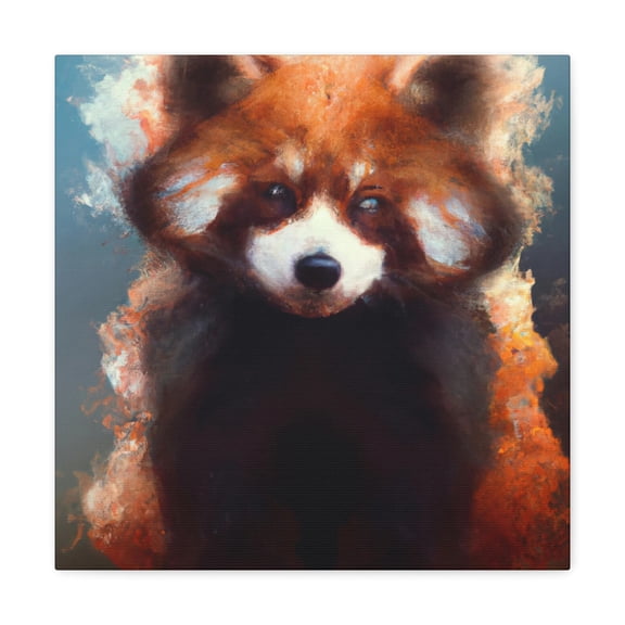 Red Panda Fantasy Dream - Canvas
