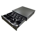 thumbnail image 1 of Cash Register Tray Money Coin Counter Case Insert Tray Portable Classify Organizer Box Six Clips, 1 of 6