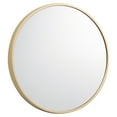 thumbnail image 4 of Mainstays Gold Round Small Decorative Wall Mirror Set, Set of 3 Multipack Mirrors, 4 of 9