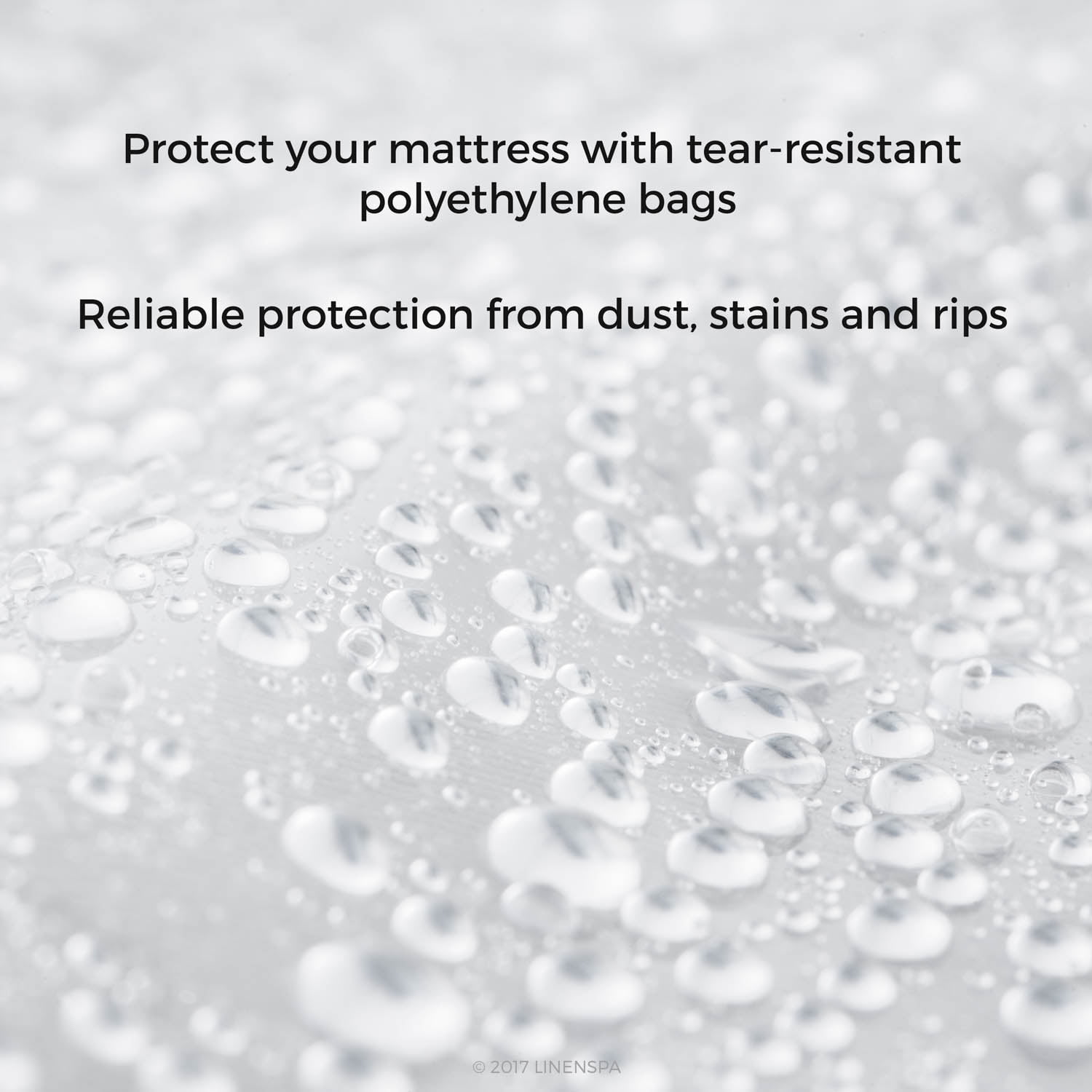 Linenspa Heavy Duty 6 mil Mattress Bag for Moving Storage and Disposal Twin//Twin XL LS6MTXMB