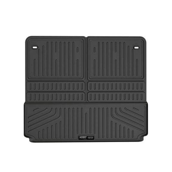 Husky Liners 25191 Weatherbeater Cargo Liner Fits 2022-2025 Mitsubishi Outlander 2.5L L4 Exc PHEV Models, Folds w/ 3rd Row Seats Black