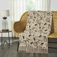 thumbnail image 3 of VHC Brands Raven Harvest Rustic Decor Throw 50x60, 3 of 5