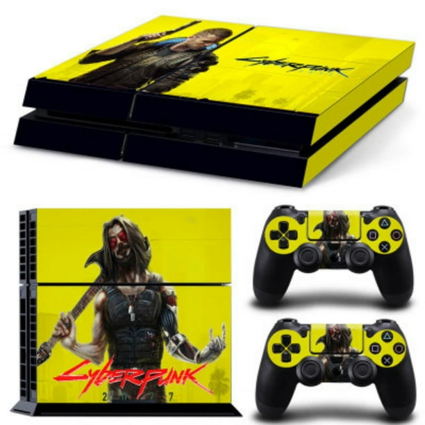 Cyberpunks 77 Protective Cover Sticker Set For Ps4 Controller Skin For Playstation 4 Pro Slim Decal Accessories Walmart Com Walmart Com