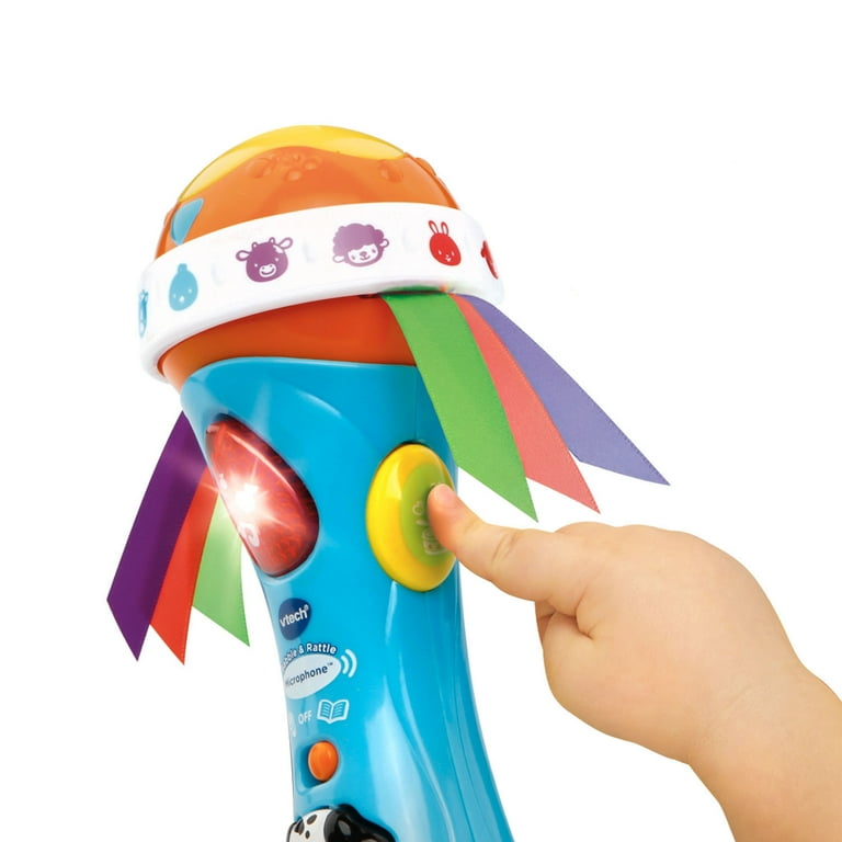 VTech Babble and Rattle Microphone, Fun Musical Toy for Baby 