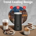 thumbnail image 3 of 4-in-1 Electric Milk Frother for Coffee, Latte, Cappuccino, Macchiato - Automatic Warm & Cold Foam Maker, 3 of 6