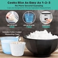 thumbnail image 2 of Arrocera EMSON Rice Robot de 1 litro sin PFAS y accesorios, 2 of 8