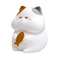 thumbnail image 2 of Lámpara de noche de silicona con forma de gato, lámpara táctil para mesita de noche, lámpara de mesa decorativa multiusos que cambia de color, luz de Amarillo, 2 of 9