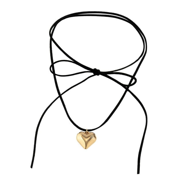 Collar en capas, gargantilla en capas, regalos sencillos y modernos, cuerda de encaje en capas Oro