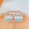 thumbnail image 1 of Estuche de lentes de contacto de Hello Kitty Kawaii Kuromi My Melody, caja de almacenamiento para el cuidado de los lentes de contacto de la muñeca de dibujos animados Sanrioed Anime Girl, 1 of 4