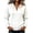 White, variant on Stralyhd Women's Casual Long Sleeve Zip Up Hooded Sweatshirt Lightweight Hoodies Jacket with Pocket Home Loungewear Jacket Light Gray XL