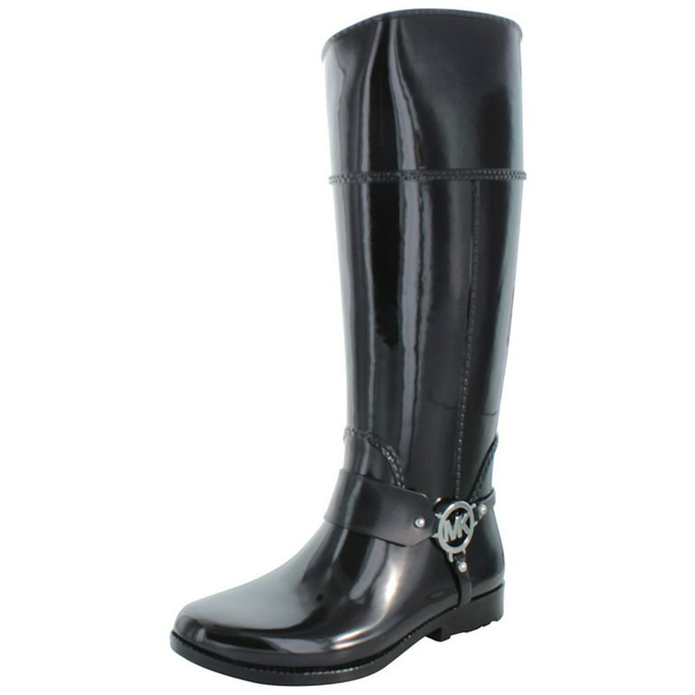 vask forening nordøst MICHAEL Michael Kors Women's Fulton Tall Harness Rain Boots, Black, 7 B(M)  US - Walmart.com
